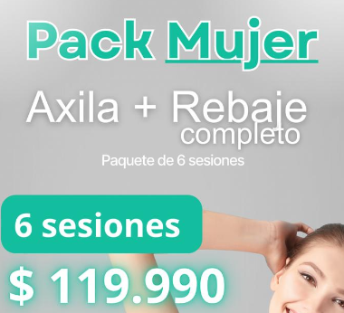 CYBER - Pack mujer axila + rebaje completo